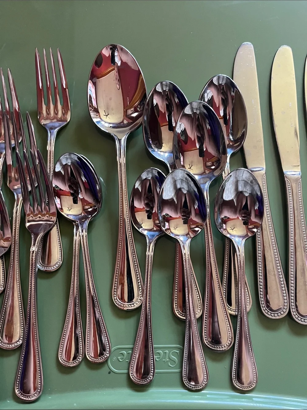 Winco flatware Stainless Flatware Set  27 Classic  Handle - Silver cutlery